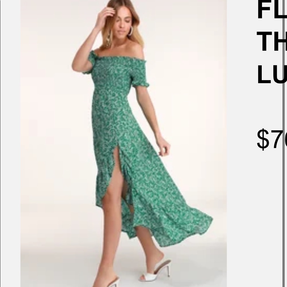 Green dress